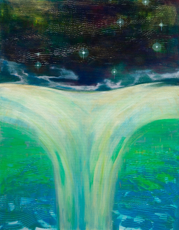 Fountain of the Pleiades by artist Melissa Wen Mitchell-Kotzev